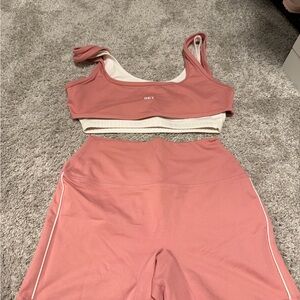 Set Active x Parke Pink Set